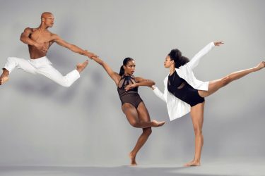 Ailey II's P. Gamble, T. Strickland, M. Oliver. Photo by Nir Arieli_2